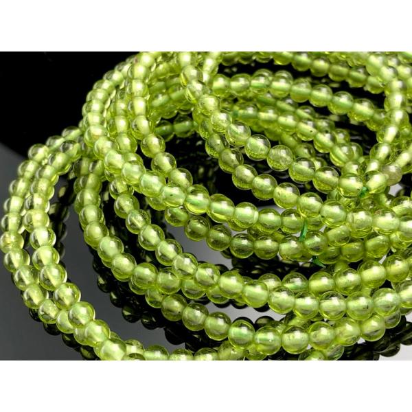 アフガニスタン産★5A/天然石ブレスレット/ペリドット（Peridot/olivine/橄欖石/オリ...