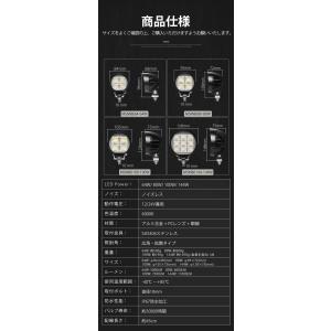 led作業灯24v led作業灯12v 80W...の詳細画像3