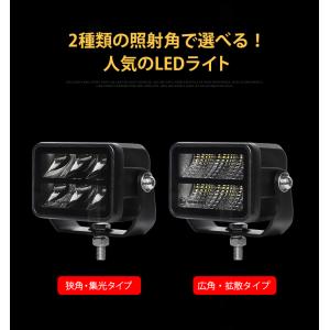 LED作業灯 ワークライト【1台・小型30W・...の詳細画像3