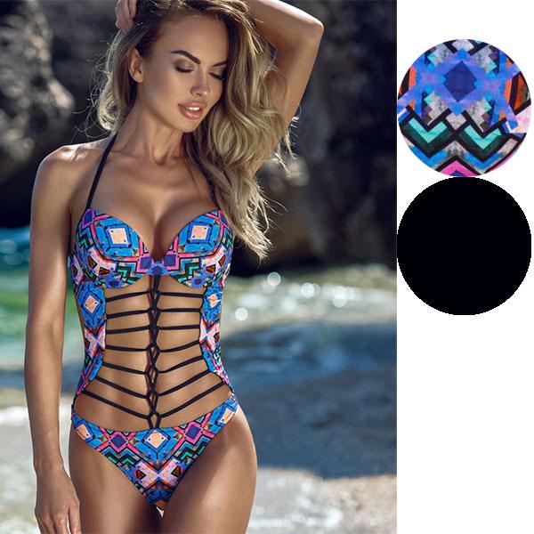 イタリアインポート水着 JOLIDON CLANDESTINE F2558 モノキニ水着（水着ワンピ...