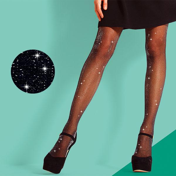 イタリア インポート ブランド ラメストッキング BC DONNA LUREX 20 ラメストッキン...