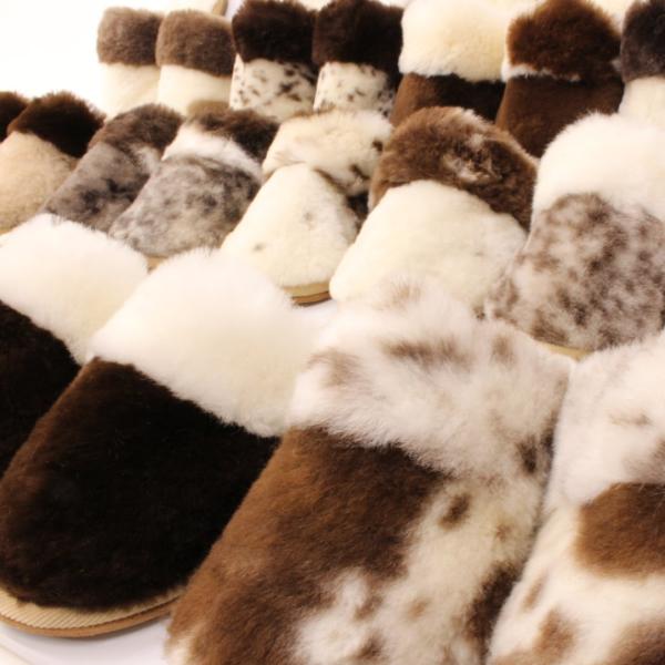 ムートンスリッパ ナチュラルデザイン