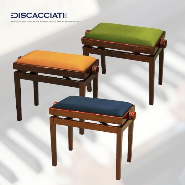 DISCACCIATI（ディスカチャーチ）MODEL 105 R ピアノ椅子 直脚 イタリア製