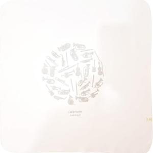 CURTIS 楽器用 プロフェッショナル マイクロファイバー クロス ポリッシュ ホワイト ワイド 60 x 60