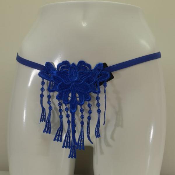 超セクシーTバックショーツ　フリーサイズ　ブルー色