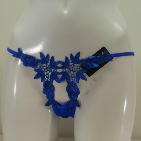 超セクシーTバックショーツ　フリーサイズ　ブルー色