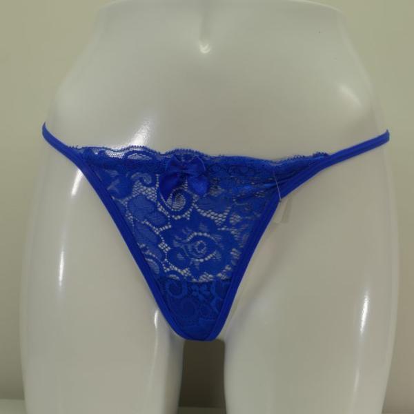 超セクシーTバックショーツ　フリーサイズ　ブルー色