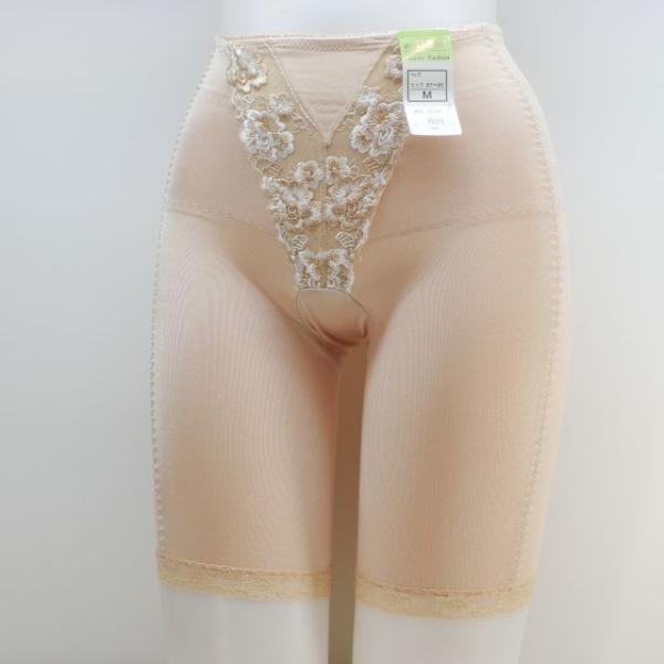 　美しい骨盤補正ロングガードル　サイズ　M.L.LL      ベージュ色