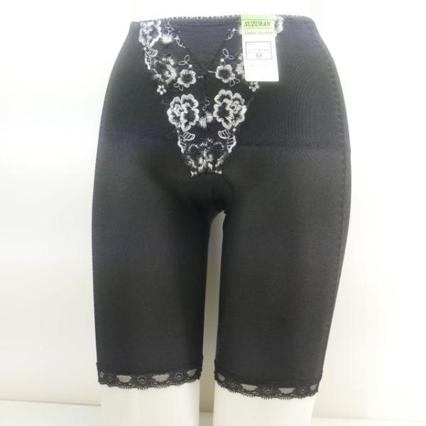 美しい骨盤補正ロングガードル　サイズ　M.L.LL      ブラック色