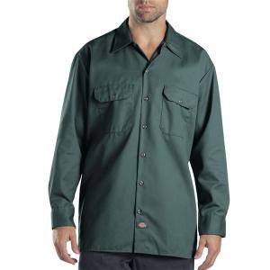 Dickies (ディッキーズ) US 長袖 ワークシャツ (574) Long Sleeve Work Shirt Lincoln Green