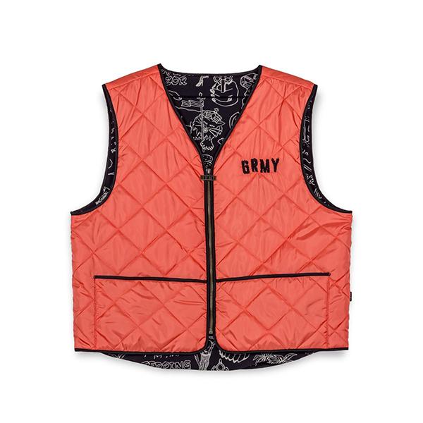 GRMY / GRIMEY (グライミー) ベスト THE TOUGHEST QUILTED VES...