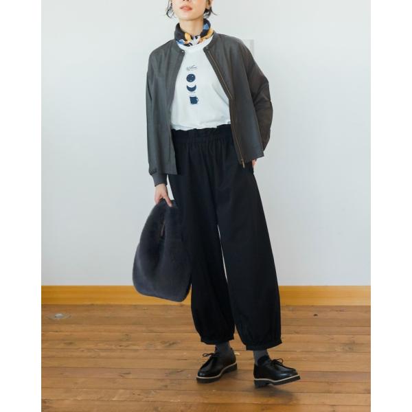 ケイット / 森ネーム付きシアーシャツブルゾン