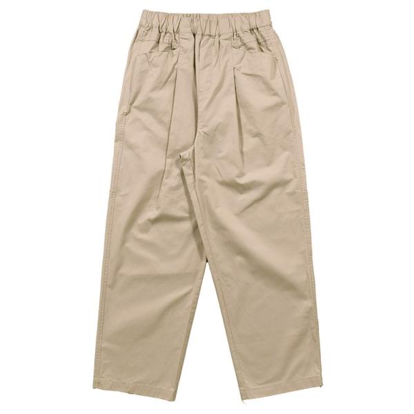 ノーザントラック / フロントタックゆったりテーパードパンツ