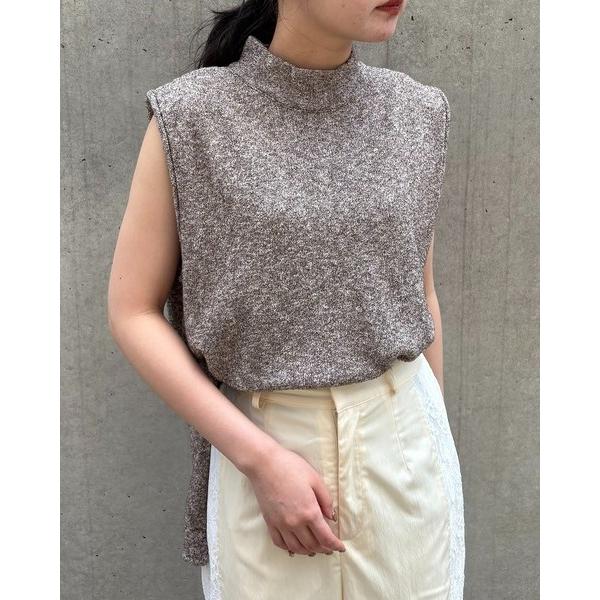 アンジェム / MIXカラーチュニックニット