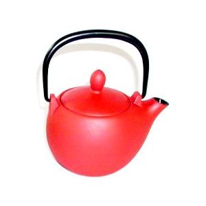 南部鉄器 カラーポット 岩鋳製 南部鉄器 急須 マロン iwachu