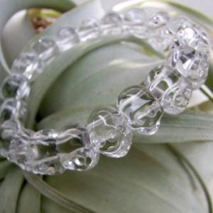 水晶魔よけドクロブレスレット 〔2008〕