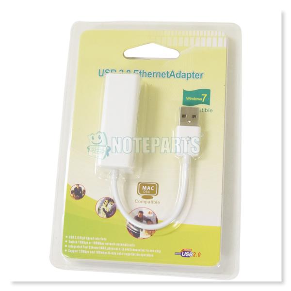 USB2.0 10/100 LANアダプター Win/Mac/Linux対応