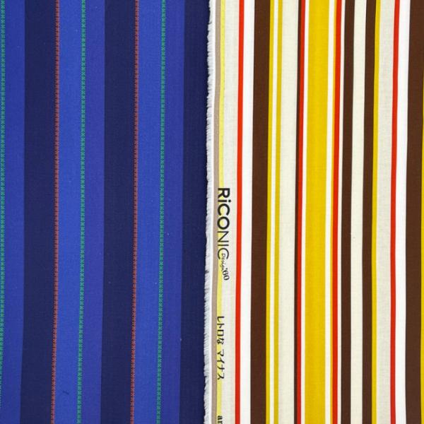 【Riconic’60】「レトロなマイナス」 デジタルプリント｜シーチング