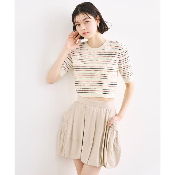 【SALE】COCODEAL　ランタンバルーンミニスカート　75217242