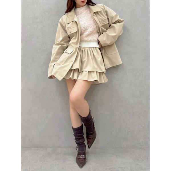 【SALE】　dazzlin　ポケットオーバーブルゾン　0225502002