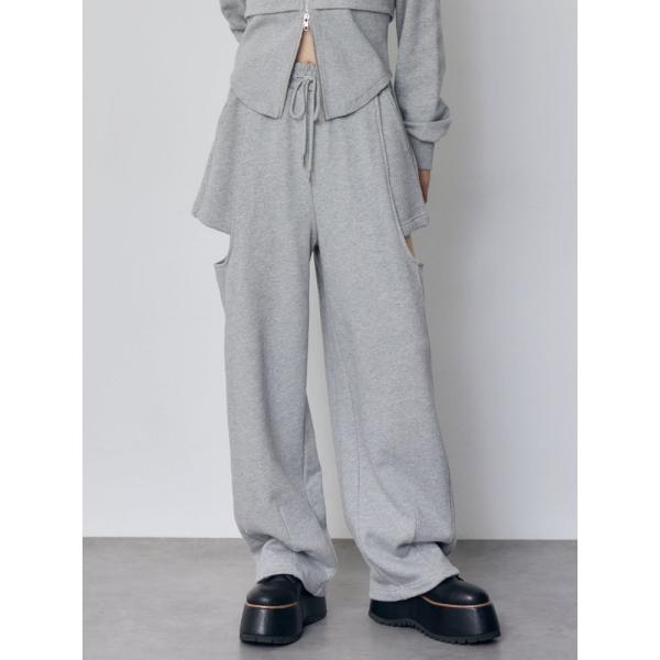 MURUA　サイドカットストレートスウェットパンツ　再入荷　0125507054