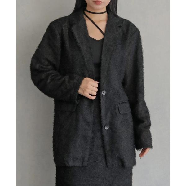 【SALE】&amp;g'aime　シアーヤーンテーラードジャケット　988-68700
