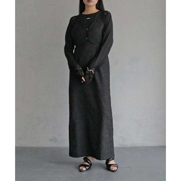 【SALE】&amp;amp;g'aime　シワ加工キャミワンピース　988-68400