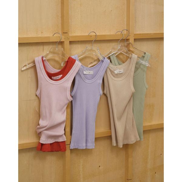 TODAYFUL　Seamless Rib Tanktop　12610612