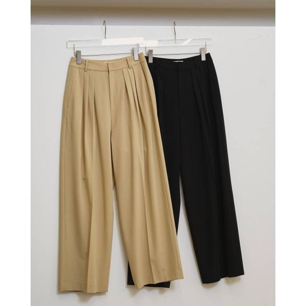TODAYFUL　Dry Touch Tuck Trousers　12610705