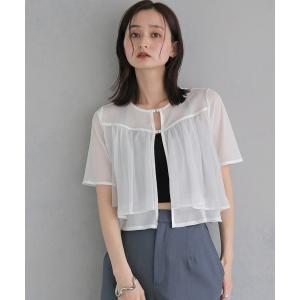 &amp;g'aime　MIXラッフルボレロ　980-68217