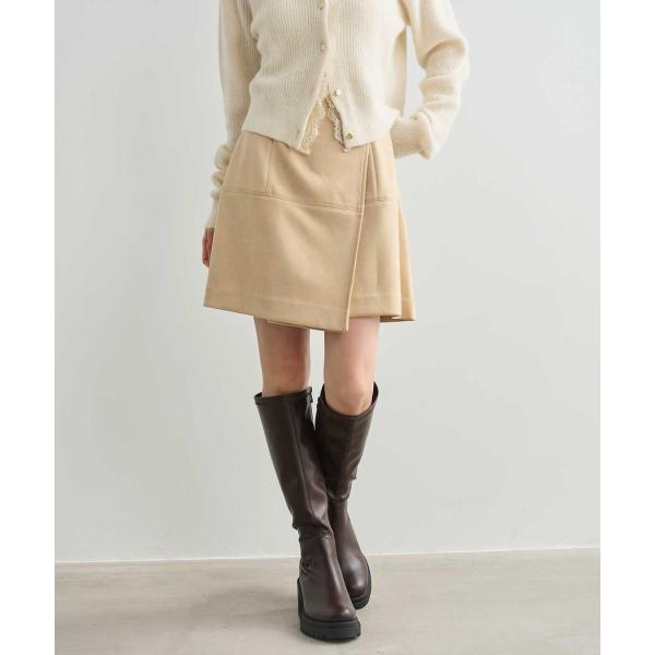 COCODEAL 　ラップミニスカート　76617282