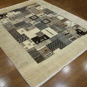 フロアー向けギャッベ 25760 【原産地】イラン　シラーズ