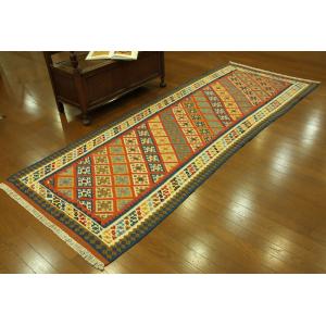 フロアー向きキリム 6443 【原産地】イラン・シラーズ