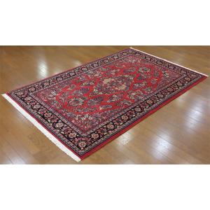 草木染めウール絨毯 25334 【原産地】イラン・サルーク