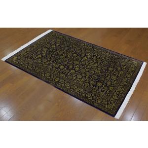 フロアー向きシルク絨毯 17322 【原産地】イラン　クム