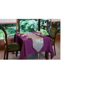 西陣金襴正絹 アフリカ紋様テーブルランナー 岡本織物株式会社