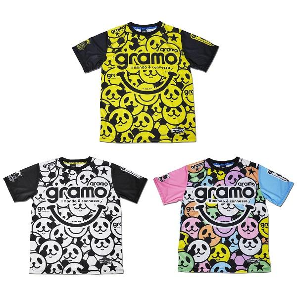 プラクティスシャツ「laugh」・gramo(グラモ)P-057