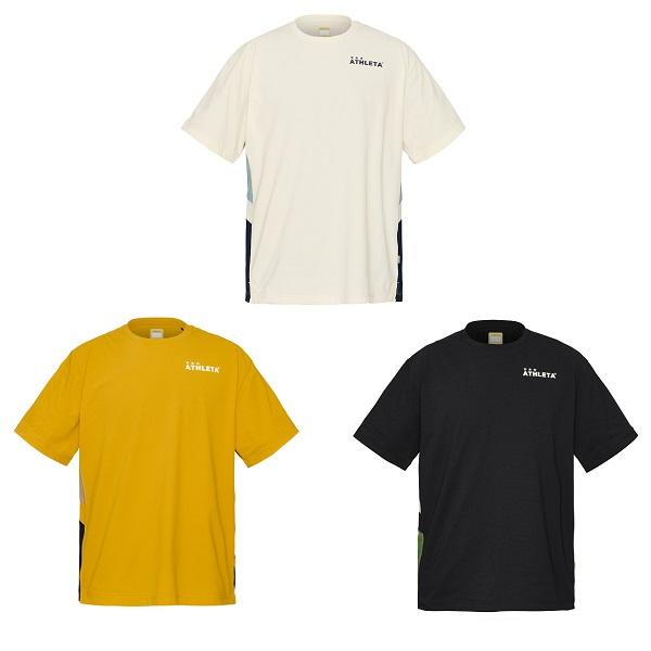 ドライフェザーカラーブロックプラシャツ・ATHLETA(アスレタ）03416