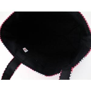 日本製 老舗染物屋 刺子織三口トートバッグ 重ね松 紺 Sサイズ 太田旗