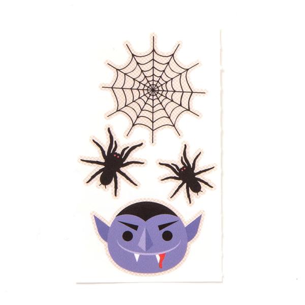 ヴァンパイア ハロウィン フェイスペイントシール　5シートセット