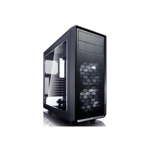Fractal Design Focus G Black Window フロントメッシュパネル採用ミ...