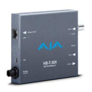 AJA HB-T-SDI　シグナルエクステンダー　SDI から HDBaseT へ