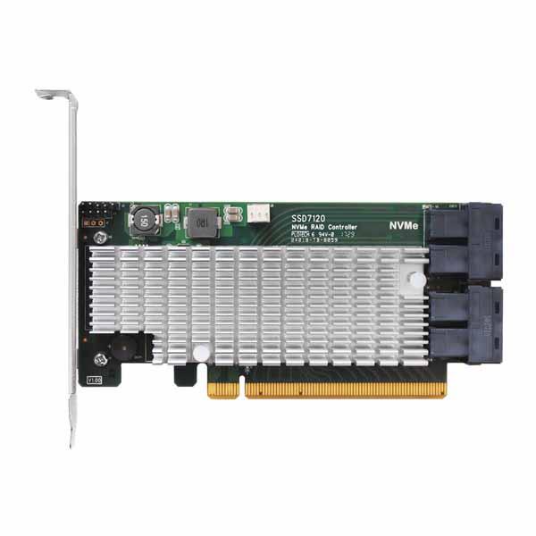 HighPoint NVMe SSD7120 NVMe RAIDコントローラー｜SSD7120
