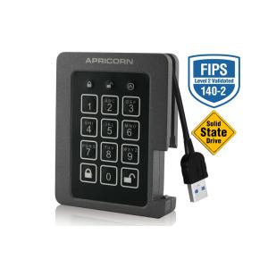 Apricorn Aegis Padlock SSD 1TB FIPS140-2 Level2認定取...
