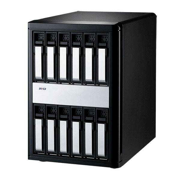 Areca ARC-4038-12 12 ベイ 12Gb/s SAS タワー JBOD エンクロージ...