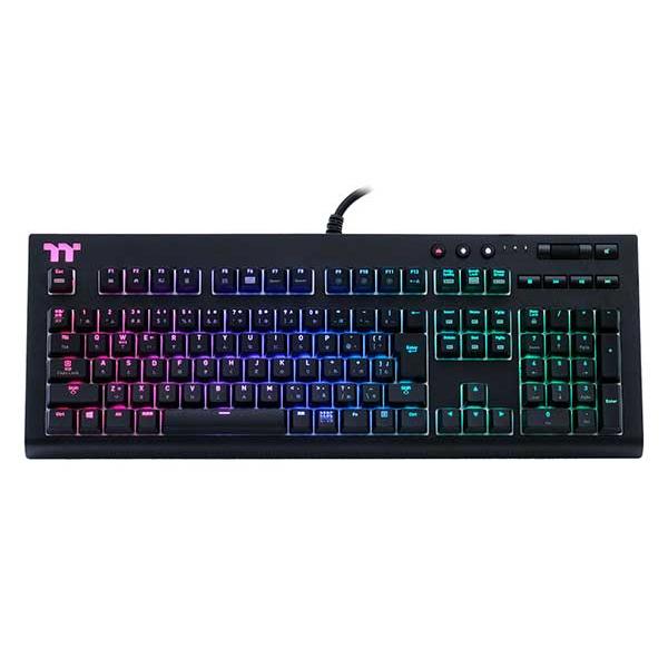 Thermaltake TT PREMIUM X1 RGB CherryMX Blue 日本語キーボ...