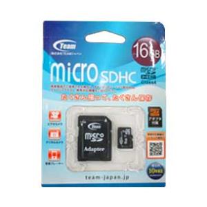 Team microSD SDHC Class4 16GB｜TFHC016CL4TJ