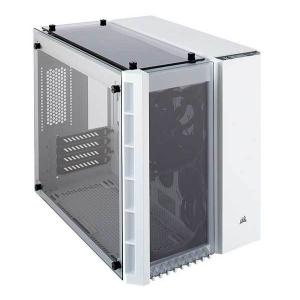 Corsair Crystal 280X ホワイト microATX ミニタワー型PCケース CC-9011136-WW
