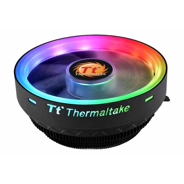 Thermaltake UX100 ARGB マザーボードのイルミネーションと同期可能 CPUクーラ...