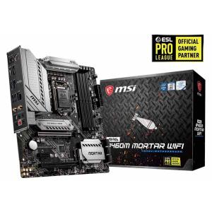 MSI  MAG B460M MORTAR WIFI ゲーミング向けmicroATXマザーボード